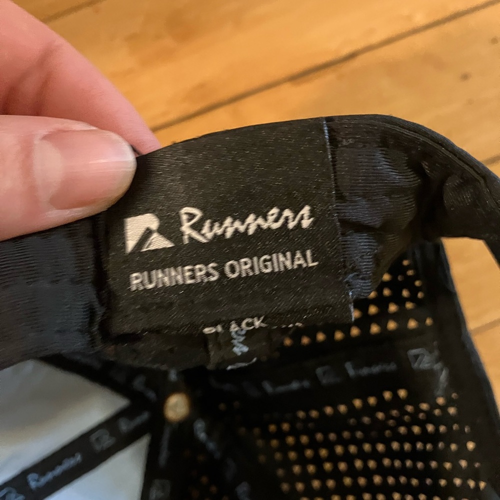 Runners Original Black SnapBack Hat - image 7